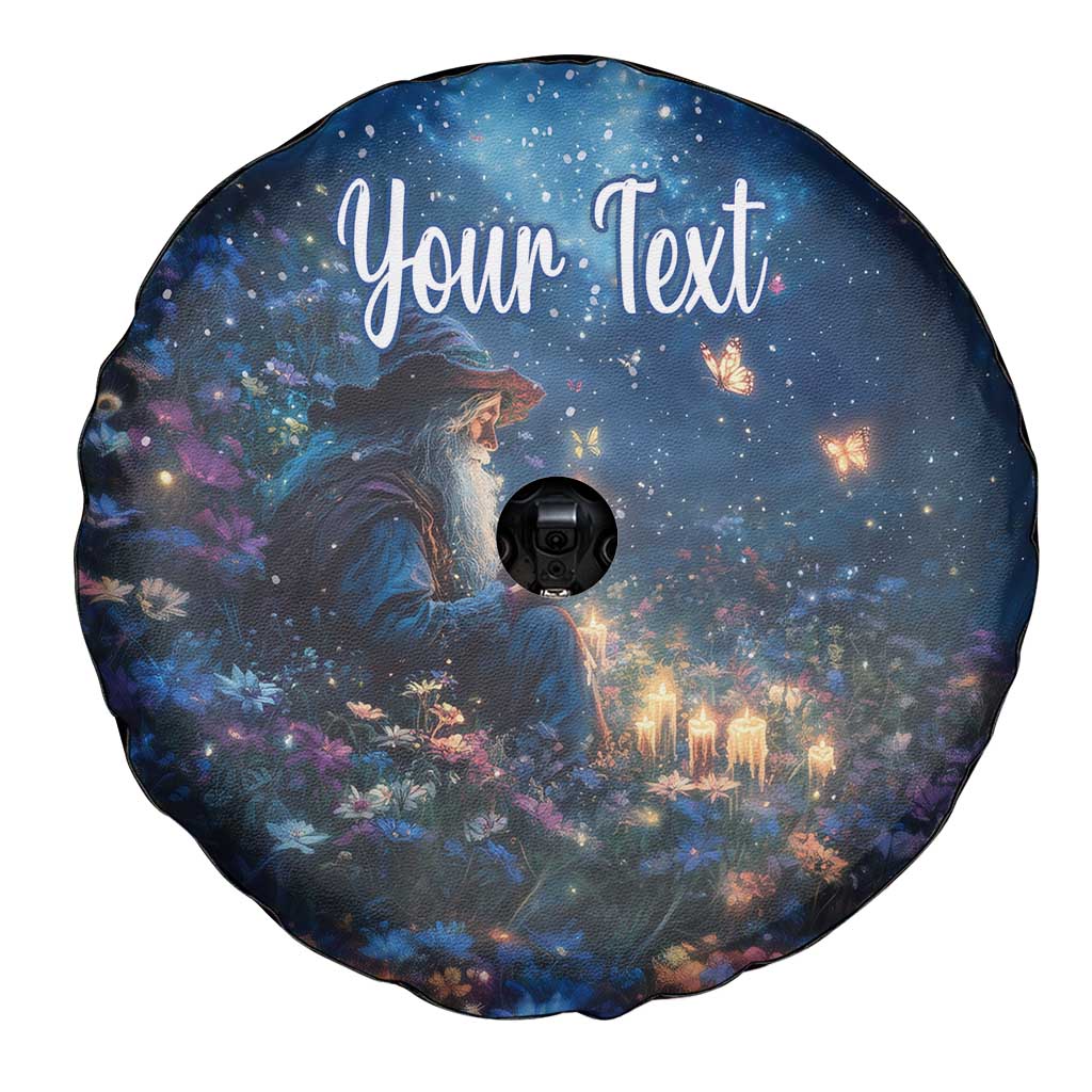 Personalized Iceland Yule Lads Christmas Spare Tire Cover Merry Kertasnikir Under Vibrant Flowers - Wonder Print Shop