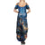 Personalized Iceland Yule Lads Christmas Summer Maxi Dress Merry Kertasnikir Under Vibrant Flowers - Wonder Print Shop
