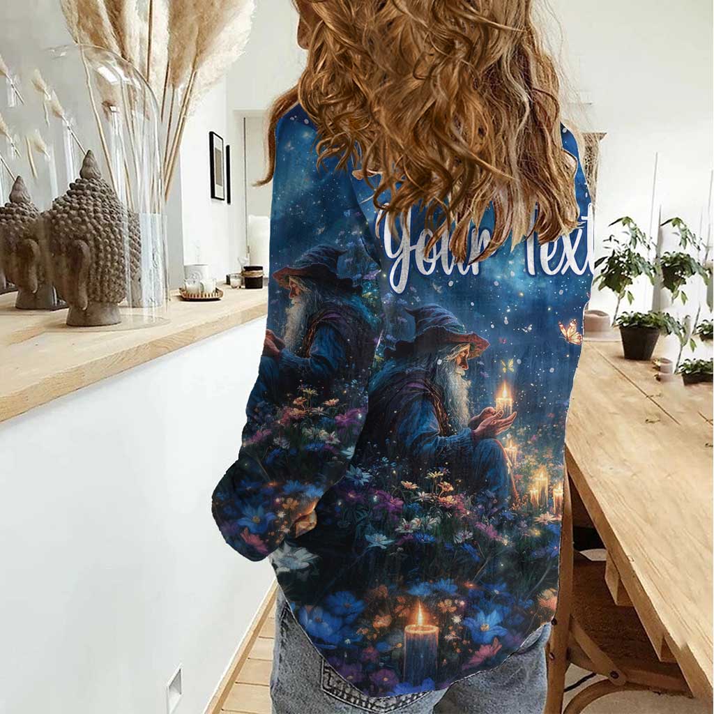 Personalized Iceland Yule Lads Christmas Women Casual Shirt Merry Kertasnikir Under Vibrant Flowers - Wonder Print Shop