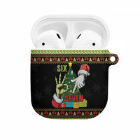 Six Seven Christmas AirPods Case Funny Santa and Green Hands - Wonder Print Shop