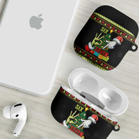 Six Seven Christmas AirPods Case Funny Santa and Green Hands - Wonder Print Shop