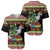 Six Seven Christmas Baseball Jersey Funny Santa and Green Hands - Wonder Print Shop