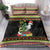 Six Seven Christmas Bedding Set Funny Santa and Green Hands - Wonder Print Shop