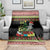 Six Seven Christmas Blanket Funny Santa and Green Hands - Wonder Print Shop