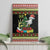 Six Seven Christmas Canvas Wall Art Funny Santa and Green Hands - Wonder Print Shop