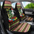 Six Seven Christmas Car Seat Cover Funny Santa and Green Hands - Wonder Print Shop