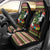 Six Seven Christmas Car Seat Cover Funny Santa and Green Hands - Wonder Print Shop