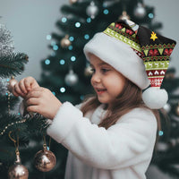 Six Seven Christmas Santa Hat Funny Santa and Green Hands - Wonder Print Shop