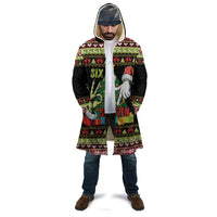 Six Seven Christmas Cloak Funny Santa and Green Hands - Wonder Print Shop