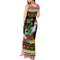 Six Seven Christmas Tank Maxi Dress Funny Santa and Green Hands - Wonder Print Shop
