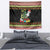 Six Seven Christmas Tapestry Funny Santa and Green Hands - Wonder Print Shop