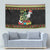 Six Seven Christmas Tapestry Funny Santa and Green Hands - Wonder Print Shop