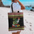 Six Seven Christmas Tote Bag Funny Santa and Green Hands - Wonder Print Shop