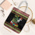 Six Seven Christmas Tote Bag Funny Santa and Green Hands - Wonder Print Shop