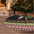 Six Seven Christmas Tree Skirt Funny Santa and Green Hands - Wonder Print Shop