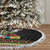 Six Seven Christmas Tree Skirt Funny Santa and Green Hands - Wonder Print Shop