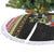 Six Seven Christmas Tree Skirt Funny Santa and Green Hands - Wonder Print Shop