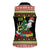 Six Seven Christmas Women Sleeveless Polo Shirt Funny Santa and Green Hands - Wonder Print Shop