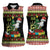 Six Seven Christmas Women Sleeveless Polo Shirt Funny Santa and Green Hands - Wonder Print Shop