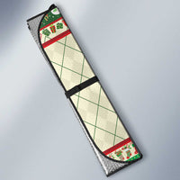 Funny Six Seven 67 Christmas Auto Sun Shade Christmas Santa Patterns - Wonder Print Shop