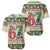 Funny Six Seven 67 Christmas Baseball Jersey Christmas Santa Patterns - Wonder Print Shop