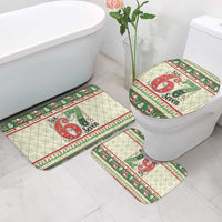 Funny Six Seven 67 Christmas Bathroom Set Christmas Santa Patterns - Wonder Print Shop