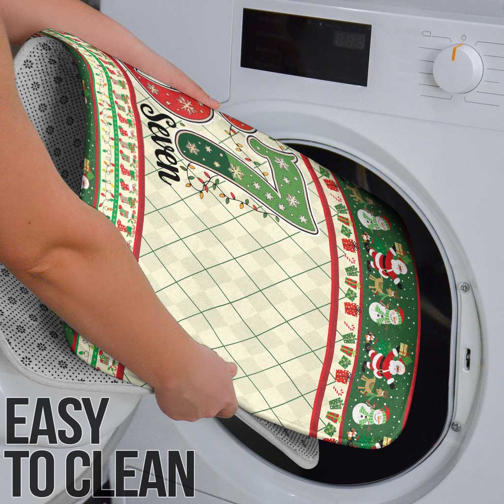 Funny Six Seven 67 Christmas Bathroom Set Christmas Santa Patterns - Wonder Print Shop