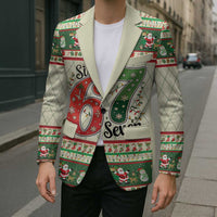 Funny Six Seven 67 Christmas Blazer Christmas Santa Patterns - Wonder Print Shop