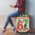Funny Six Seven 67 Christmas Luggage Cover Christmas Santa Patterns - Wonder Print Shop