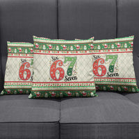 Funny Six Seven 67 Christmas Pillow Cover Christmas Santa Patterns - Wonder Print Shop