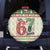 Funny Six Seven 67 Christmas Spare Tire Cover Christmas Santa Patterns - Wonder Print Shop