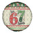 Funny Six Seven 67 Christmas Spare Tire Cover Christmas Santa Patterns - Wonder Print Shop