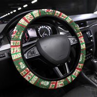 Funny Six Seven 67 Christmas Steering Wheel Cover Christmas Santa Patterns - Wonder Print Shop