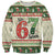 Funny Six Seven 67 Christmas Sweatshirt Christmas Santa Patterns - Wonder Print Shop