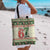 Funny Six Seven 67 Christmas Tote Bag Christmas Santa Patterns - Wonder Print Shop