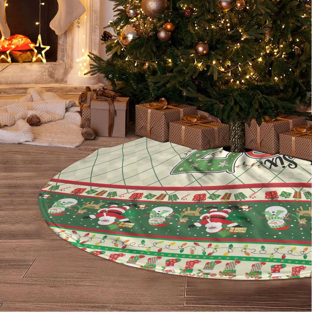 Funny Six Seven 67 Christmas Tree Skirt Christmas Santa Patterns - Wonder Print Shop