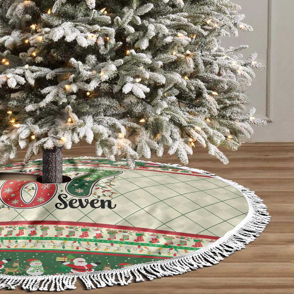 Funny Six Seven 67 Christmas Tree Skirt Christmas Santa Patterns - Wonder Print Shop
