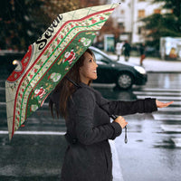 Funny Six Seven 67 Christmas Umbrella Christmas Santa Patterns - Wonder Print Shop