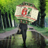 Funny Six Seven 67 Christmas Umbrella Christmas Santa Patterns - Wonder Print Shop