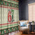 Funny Six Seven 67 Christmas Window Curtain Christmas Santa Patterns - Wonder Print Shop