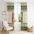 Funny Six Seven 67 Christmas Window Curtain Christmas Santa Patterns - Wonder Print Shop