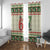 Funny Six Seven 67 Christmas Window Curtain Christmas Santa Patterns - Wonder Print Shop