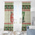 Funny Six Seven 67 Christmas Window Curtain Christmas Santa Patterns - Wonder Print Shop