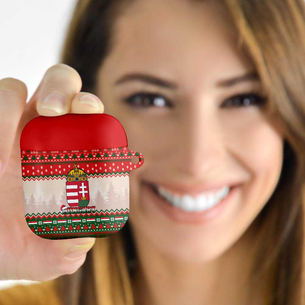 Hungary Christmas AirPods Case Magyarorszag Boldog Karacsonyt - Wonder Print Shop