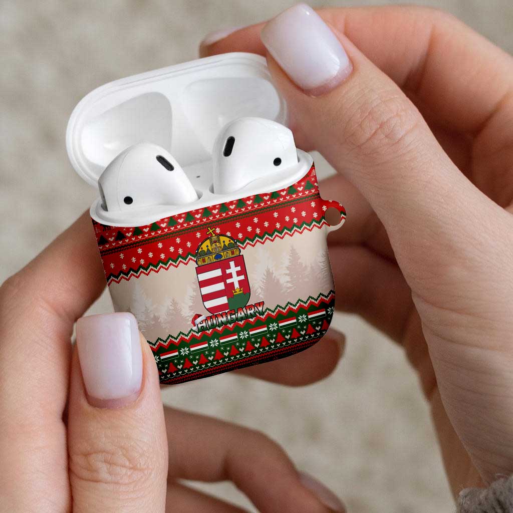 Hungary Christmas AirPods Case Magyarorszag Boldog Karacsonyt - Wonder Print Shop