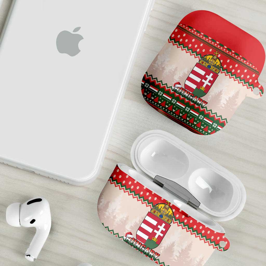 Hungary Christmas AirPods Case Magyarorszag Boldog Karacsonyt - Wonder Print Shop