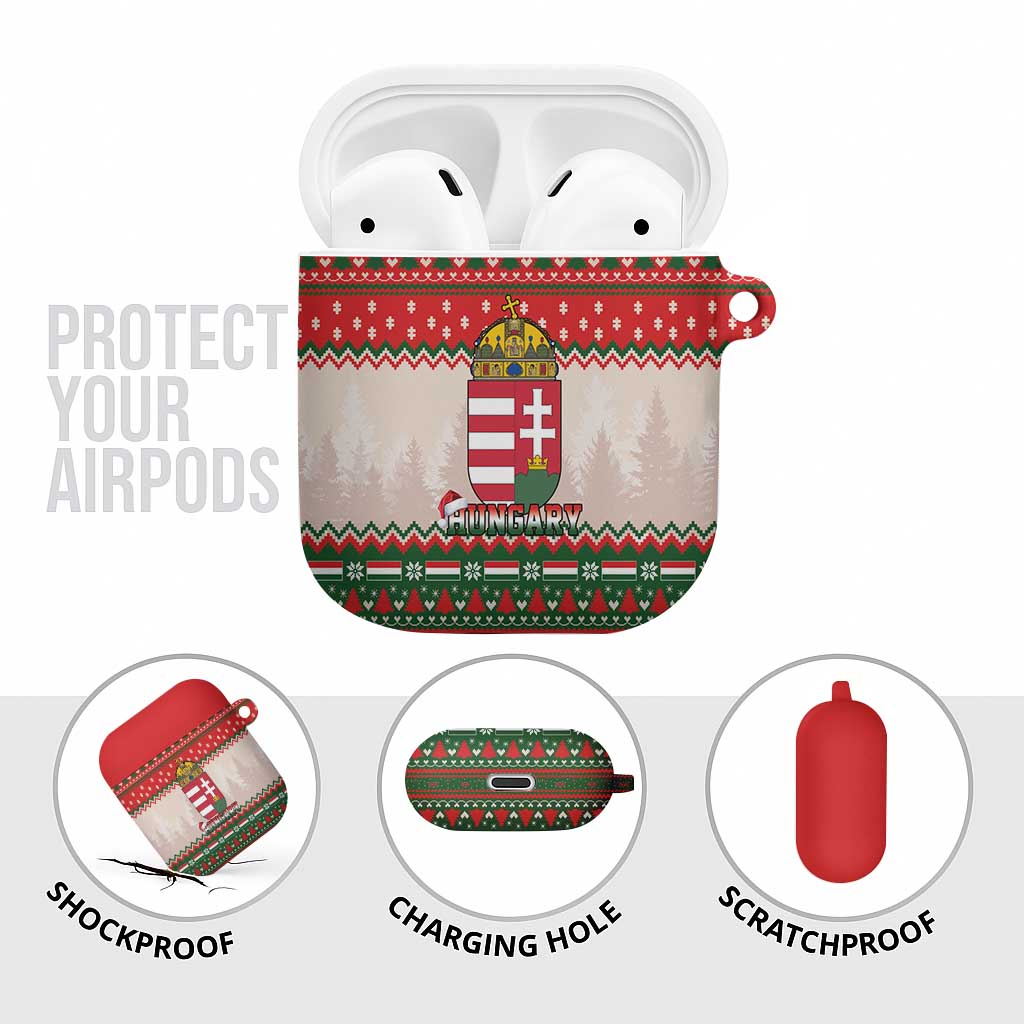 Hungary Christmas AirPods Case Magyarorszag Boldog Karacsonyt - Wonder Print Shop