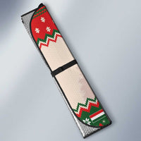 Hungary Christmas Auto Sun Shade Magyarorszag Boldog Karacsonyt - Wonder Print Shop