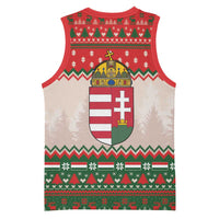 Hungary Christmas Basketball Jersey Magyarorszag Boldog Karacsonyt - Wonder Print Shop