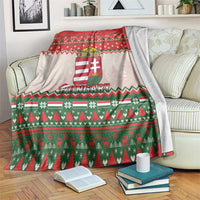 Hungary Christmas Blanket Magyarorszag Boldog Karacsonyt - Wonder Print Shop